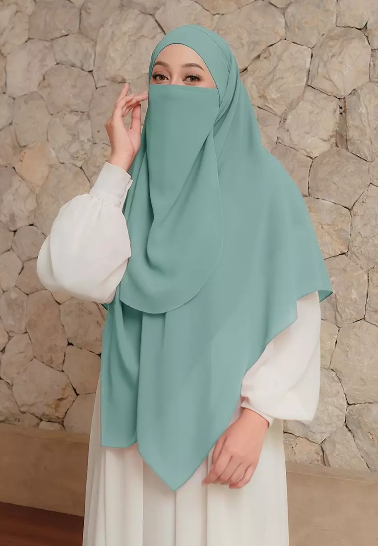 KHIBAN KHAIRA MAGNET PLUS NIQAB - TURQUOISE