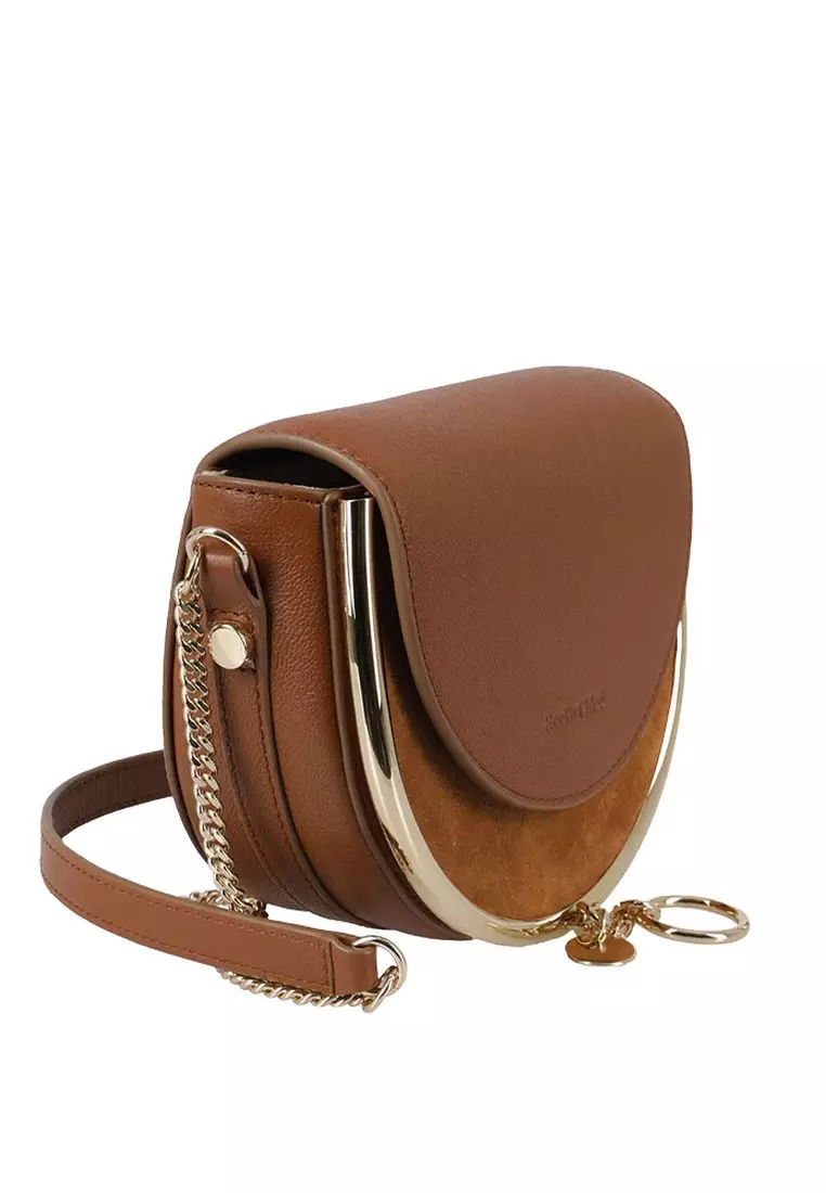 Mara Evening Crossbody Bag in Caramelo