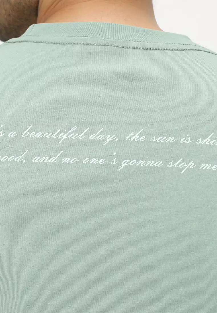 NX T-Shirt Cotton Combed Tebal Pria 207470131