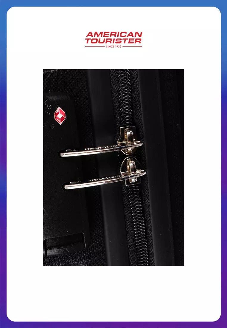 American Tourister Koper Hardcase Ellipso Medium 25inch - Black