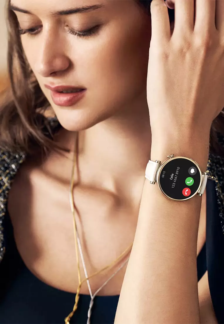 Huawei Watch GT 4 Smartwatch - Jam Tangan Pintar Wanita - Professional Health - 4.1cm - Leather Strap
