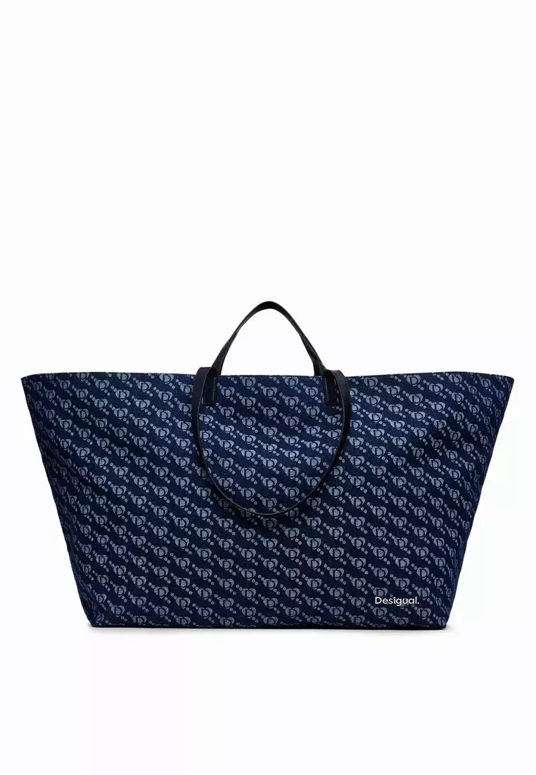 Desigual Women's accessories Desigual logo shopper bag.