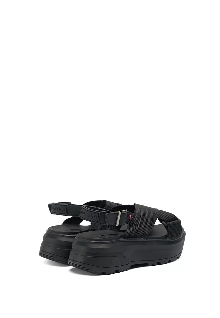 UNISEX CITY REBEL WEBBING CROSS-OVER SANDALS