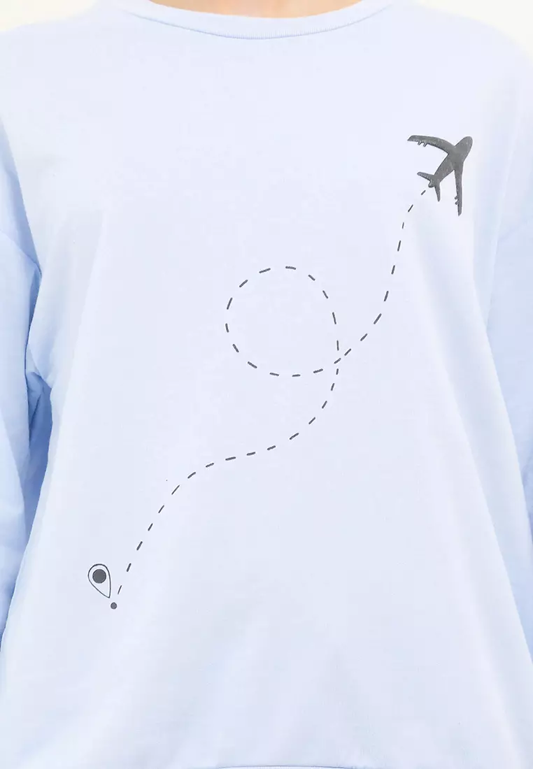 Sweater Lengan Panjang Long Sleeve