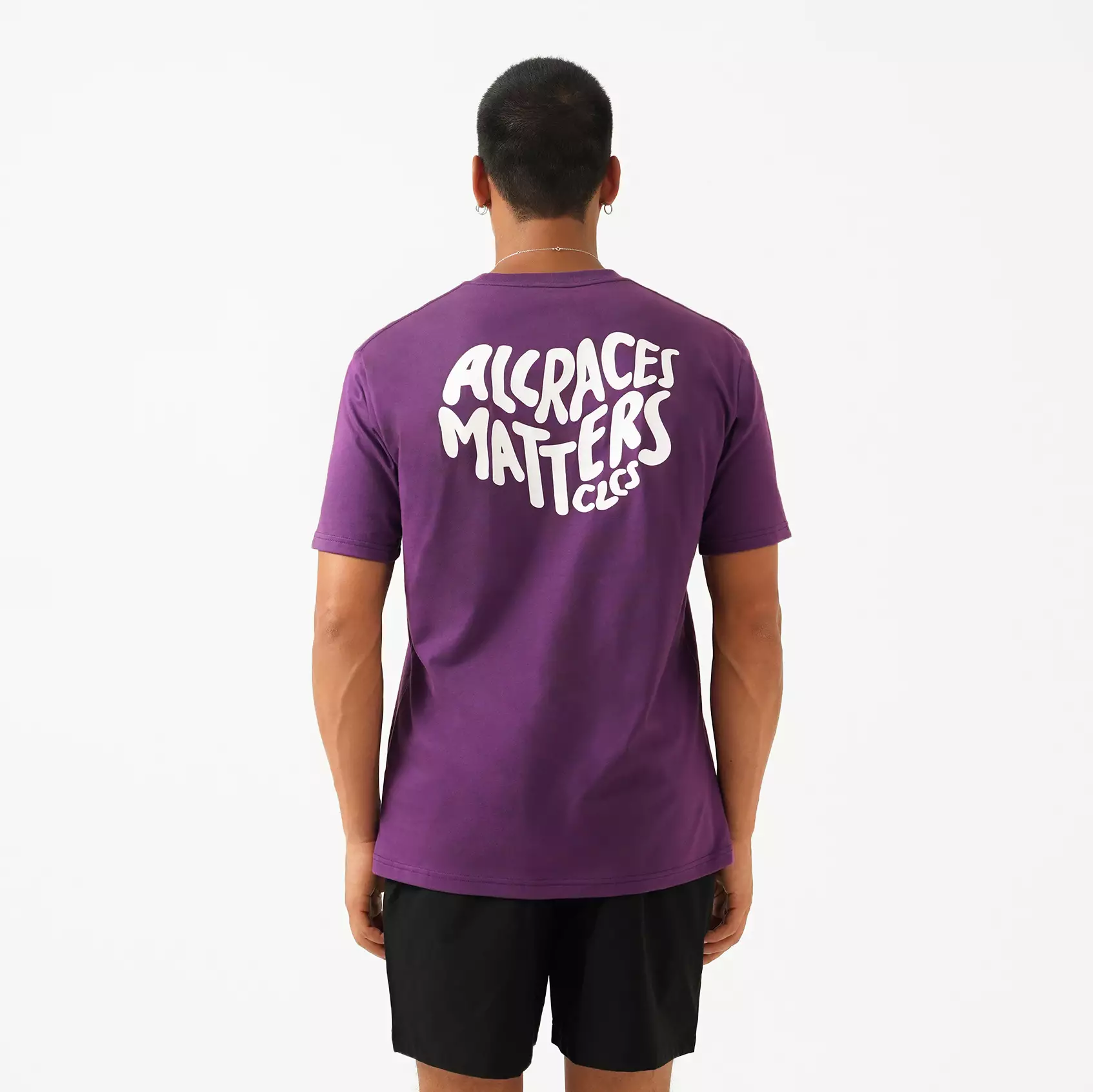 CELCIUS Kaos Lengan Pendek Reguler Fit LIN001338C Purple