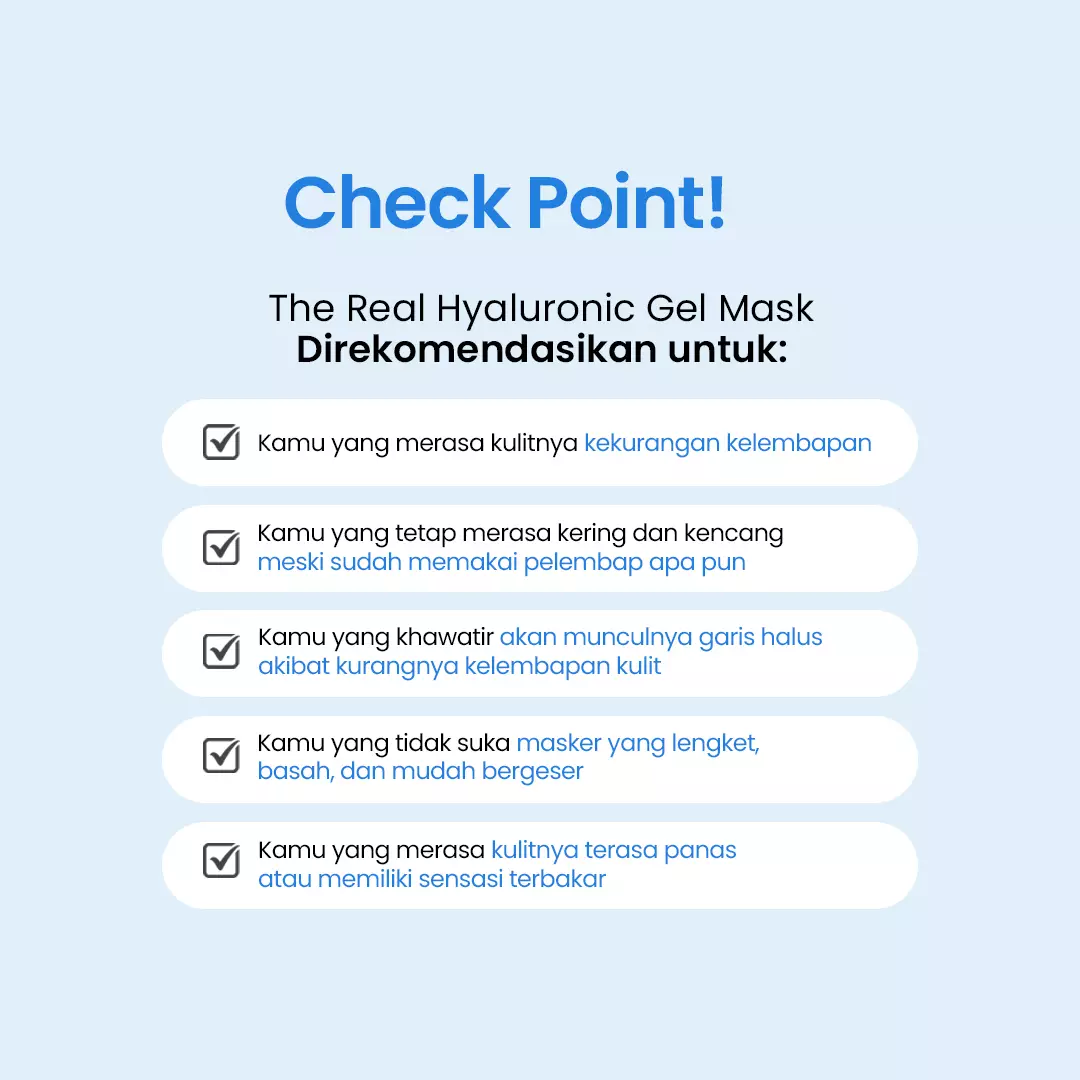 Holika Holika The Real Hyaluronic Gel Mask | Color-Changing Moisture Hydrogel Mask Sheet