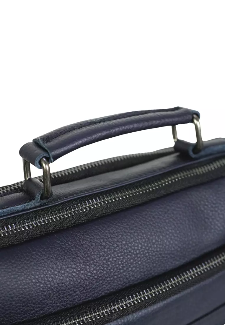 HUMMER LEATHER HORIZONTAL SLING  BAG - 18131071