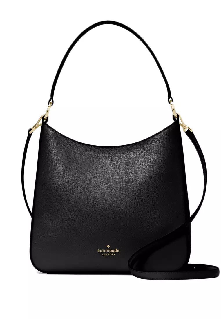 Buy Kate Spade Kate Spade Perry Leather Shoulder Bag Black 2024