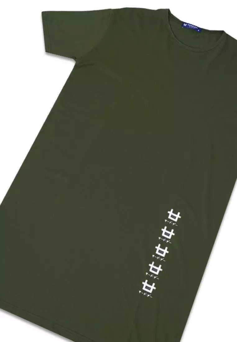 LTB71 ld 5logos ver ga Dress Hijau Army