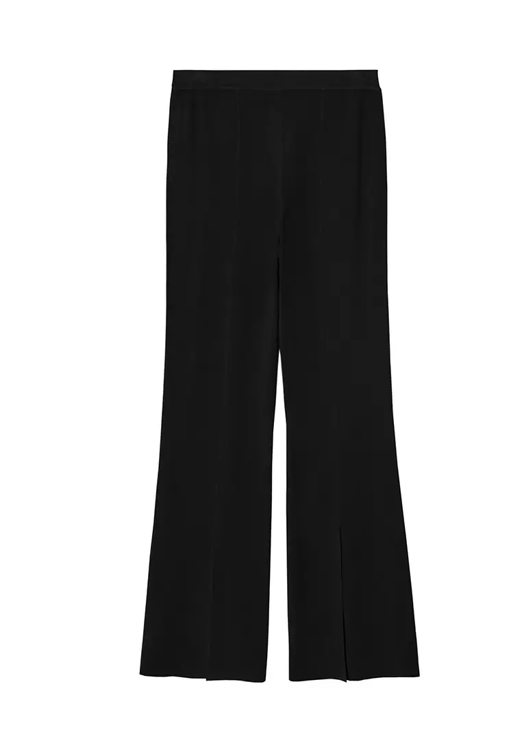 Buy Mango Slits Flare Knit Pants 2024 Online | ZALORA Philippines