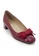 Shu Talk red AMAZTEP Bow Patent Leather Square Toe Ballet Pumps CA694SH9FAB836GS_2