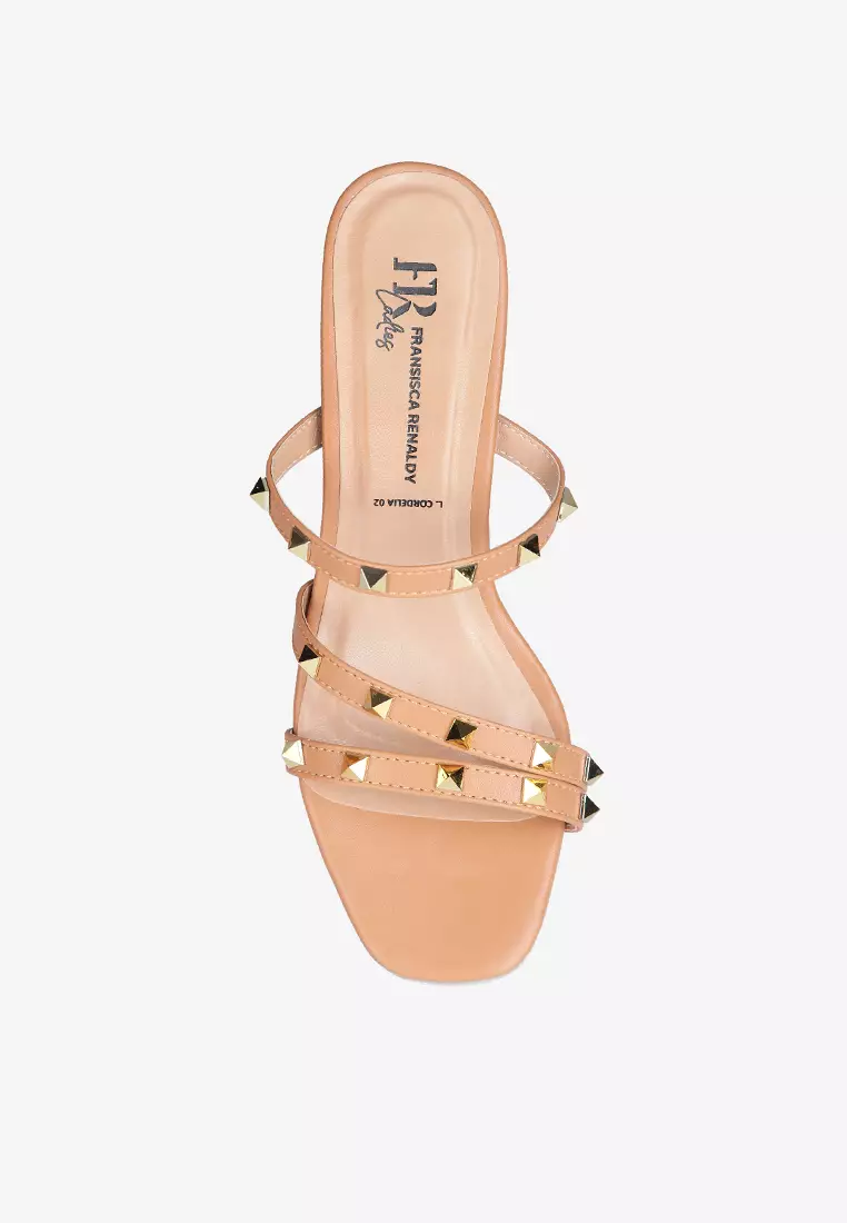 Sandal Heels Wanita Rockstud L.Cordelia 02