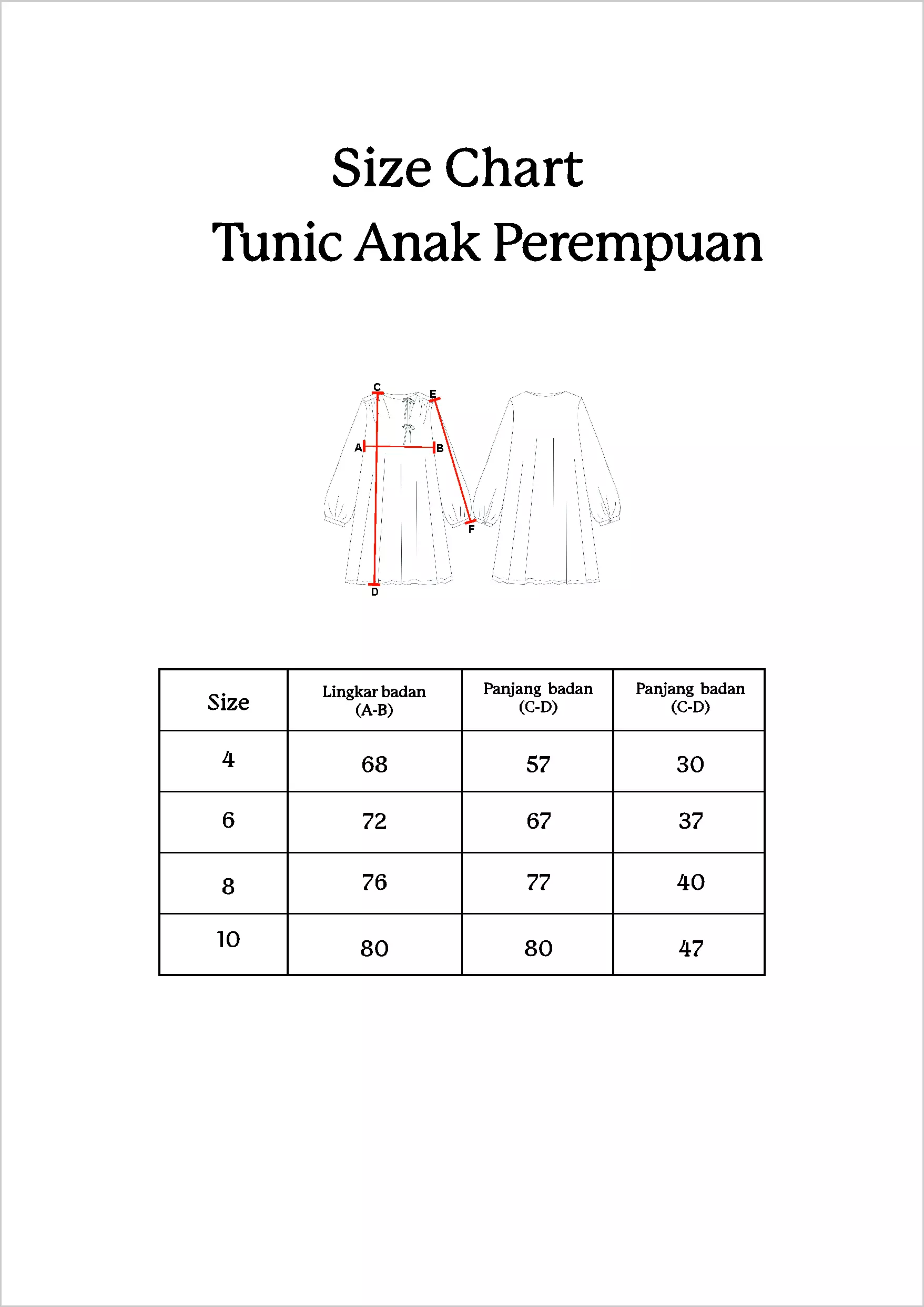 Pito Dito x MFMW Sarimbit Keluarga - Leebul Dress Anak Beige