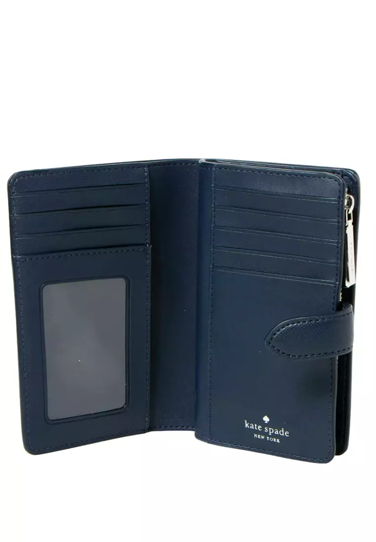 Schuyler Medium Compact Bifold Wallet - Blazer Blue