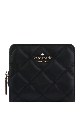 Kate Spade black Kate Spade Natalia Small Zip Around Wallet - Black F770CAC43573E5GS_1