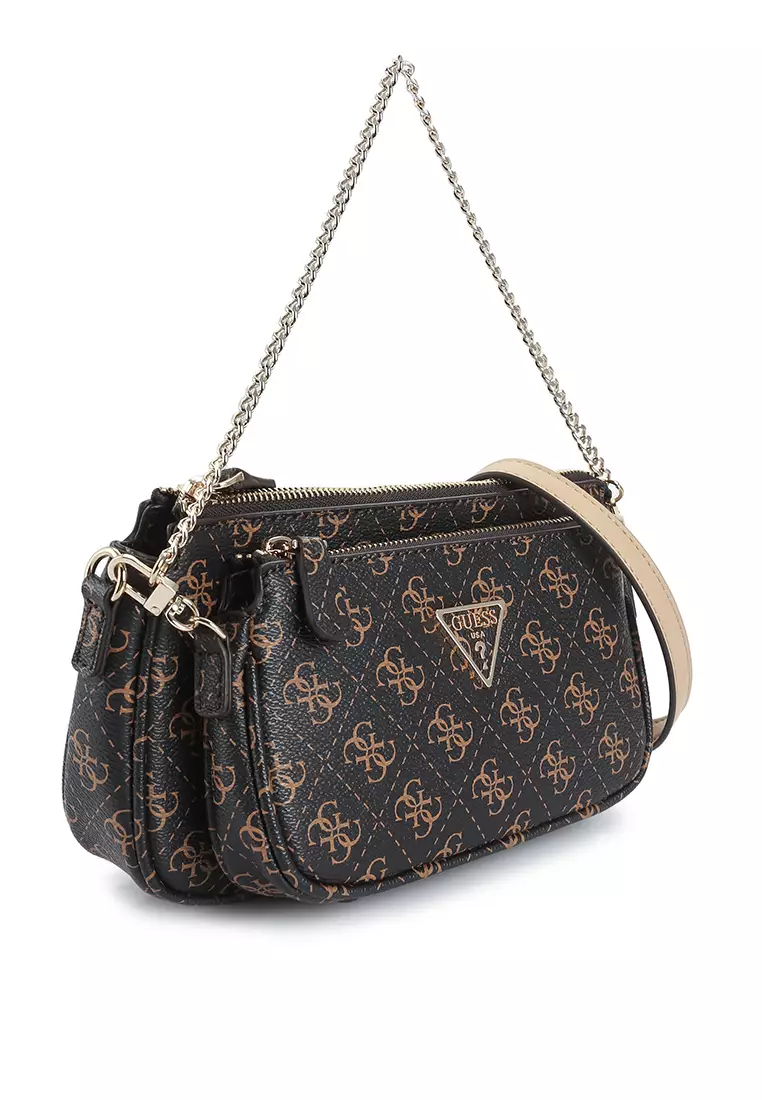 Arie double discount pouch crossbody guess