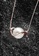 Majade Jewelry white and gold White Pearl Saturn Necklace In 14k Rose Gold 62F4AACB56B612GS_4