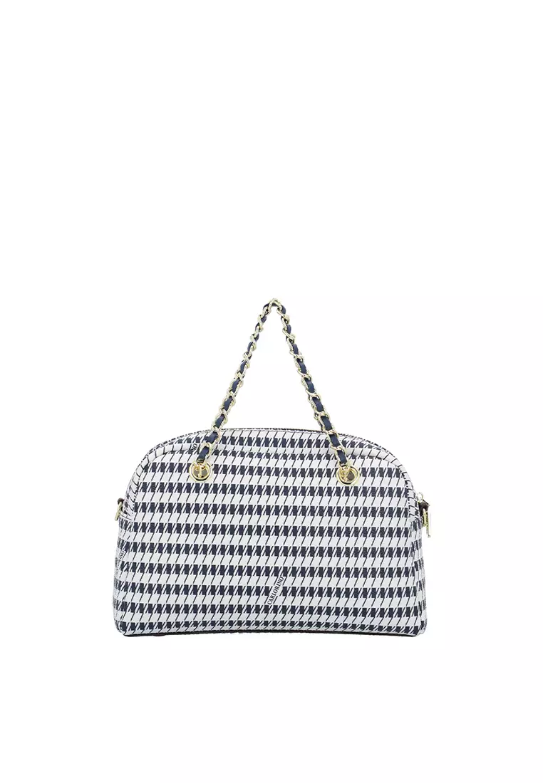 CR Marina Top Handle Bag - Dark Blue