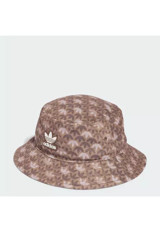 monogram bucket hat