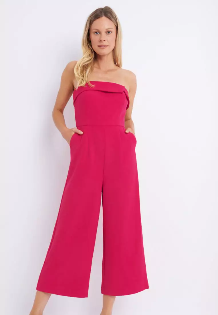 FORCAST Kiara Boobtube Jumpsuit