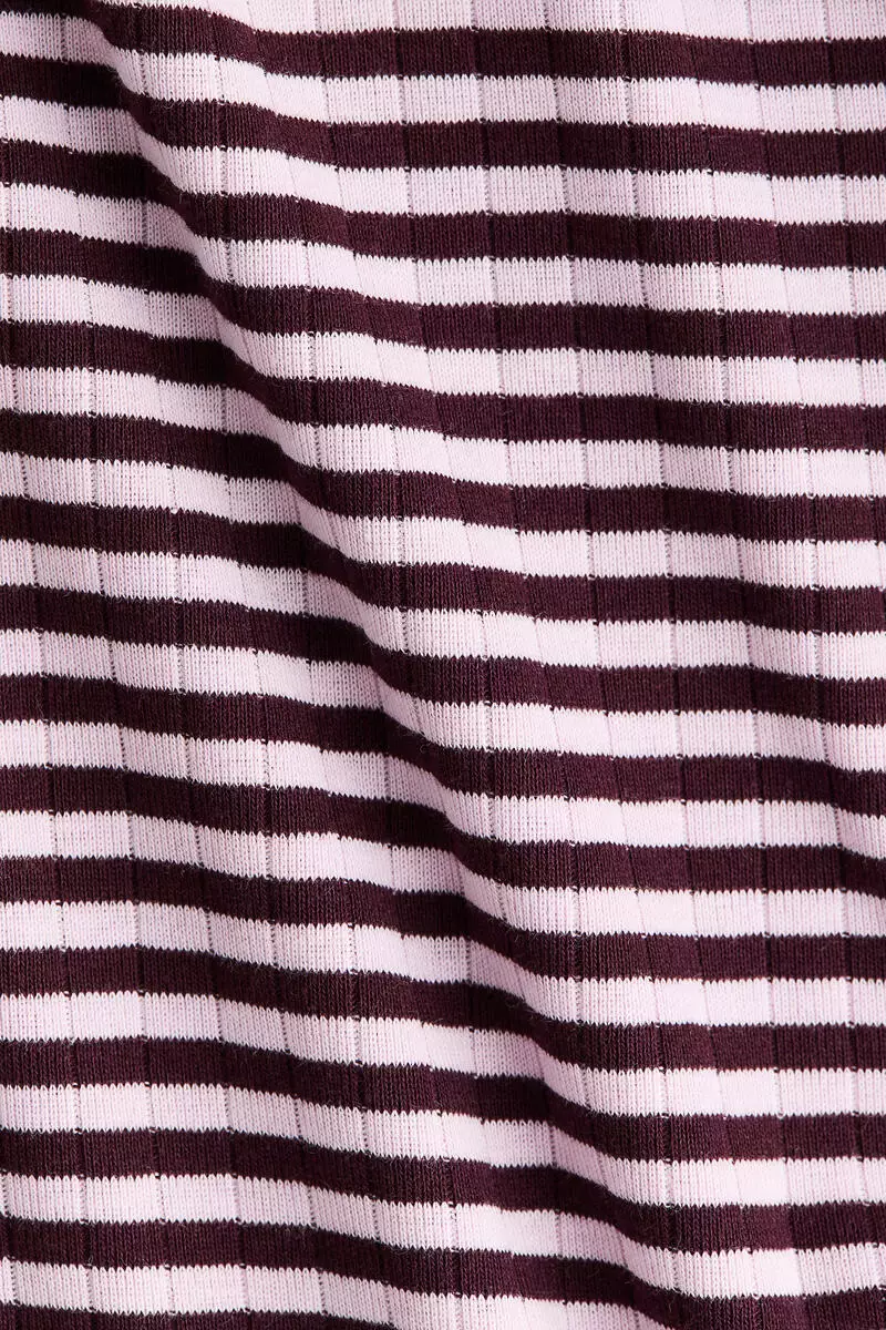 Ribbed drawstring trousers