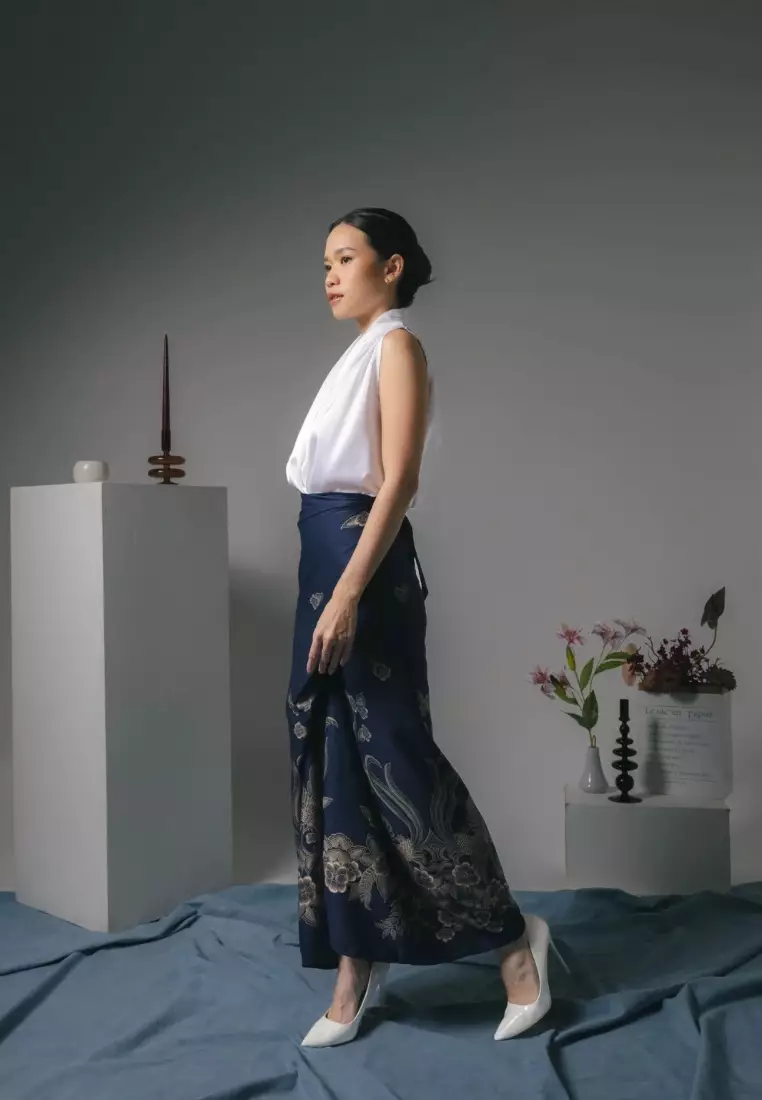 Rok serut batik safira