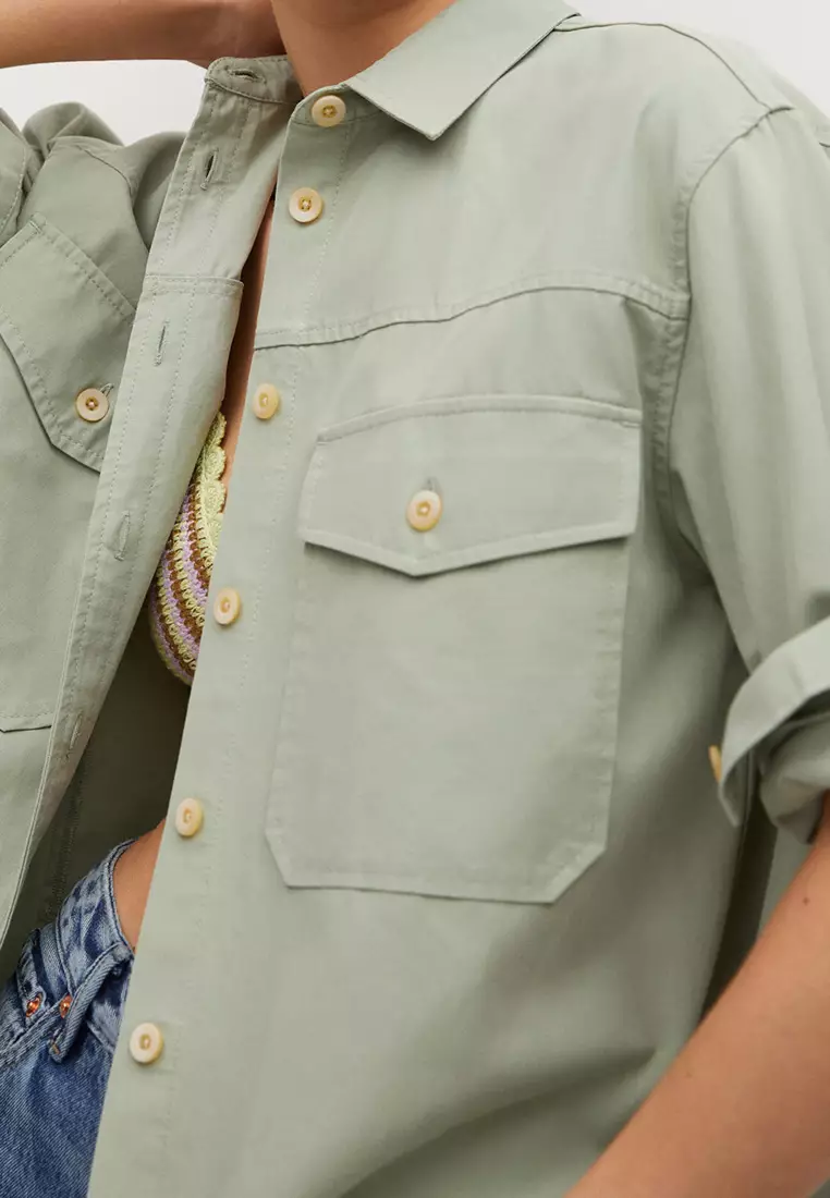 Pocket Lyocell Overshirt