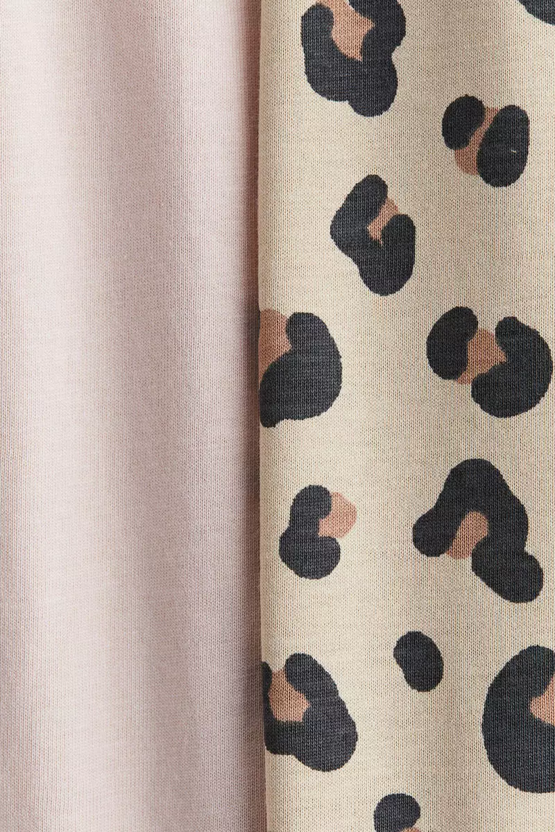 2-pack cotton sleepsuits