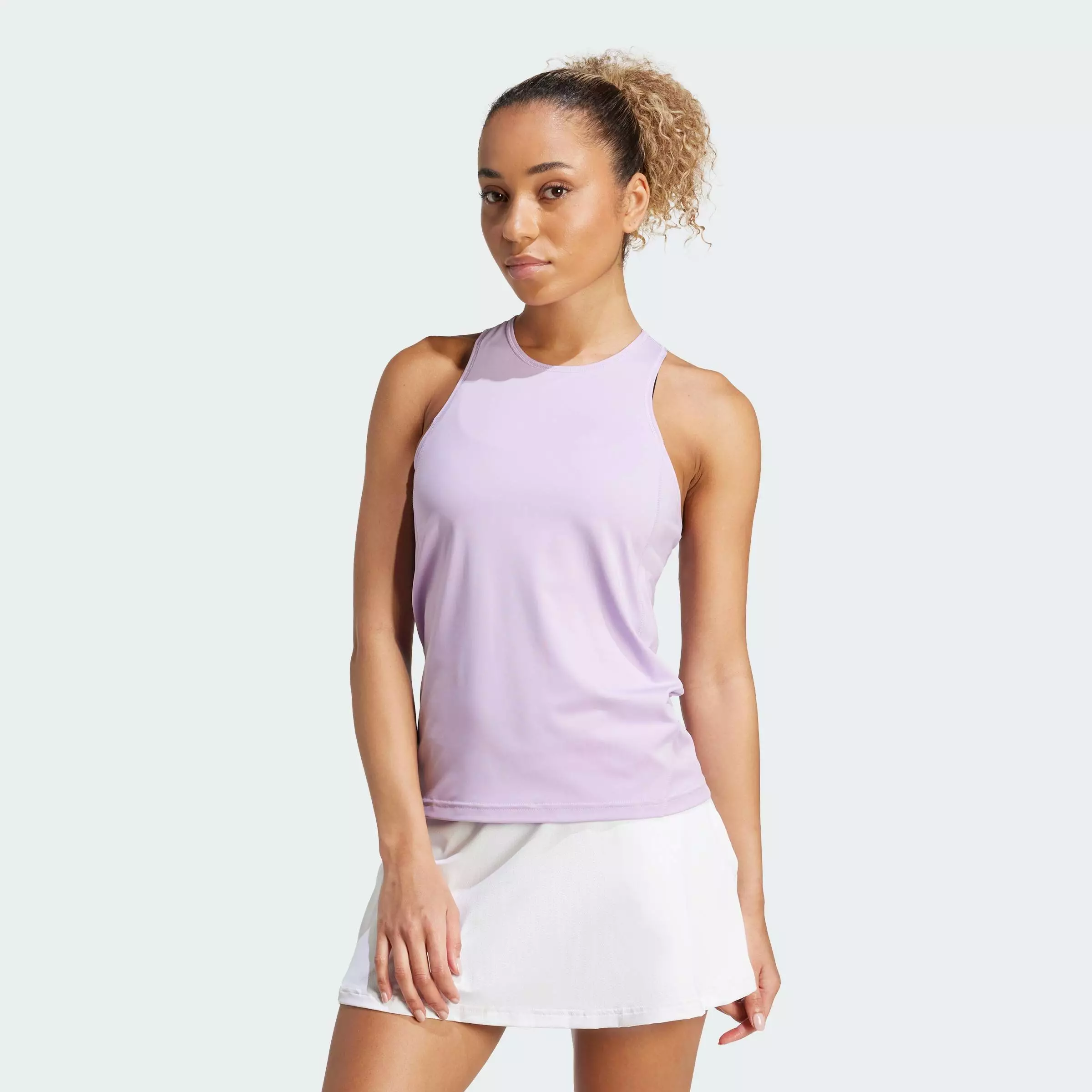 Tennis Club Tennis Climacool Tank Top Women Purple JV7810