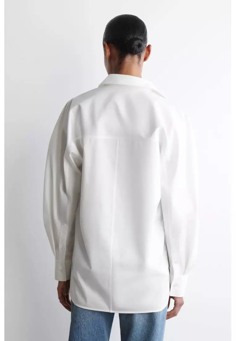 ROUNDED PIMA COTTON SHIRT