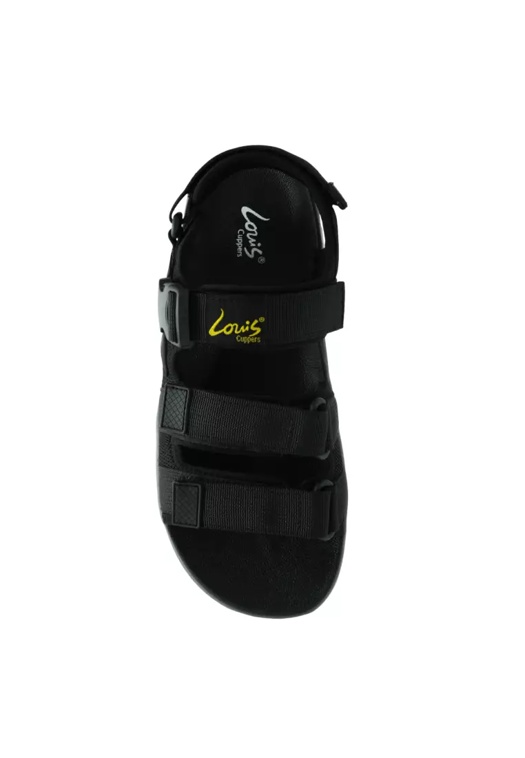Men Slip On Faux Leather Classic Casual Sandals - 260141281