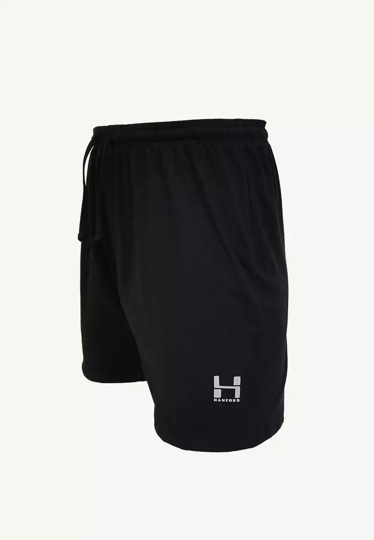 Premium Cotton Drawstring Boxer Shorts Blaze - Black (Single Pack)