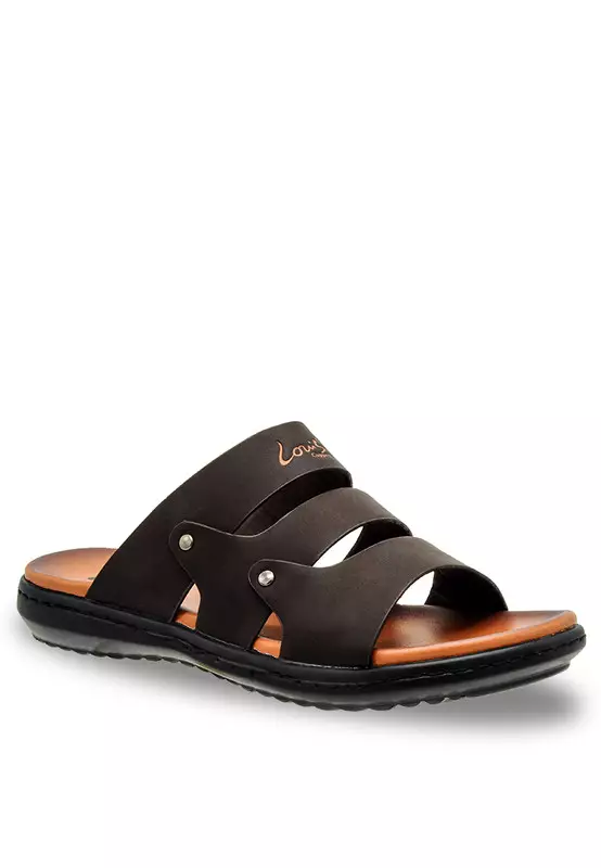 Faux Leather Strap Casual Sandals