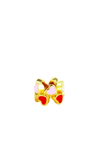 Buy Tomei Tomei Online Exclusive Lovey Dovey Charm Yellow Gold 916 Tm Yg0814p Ec 2 40g Online Zalora Malaysia