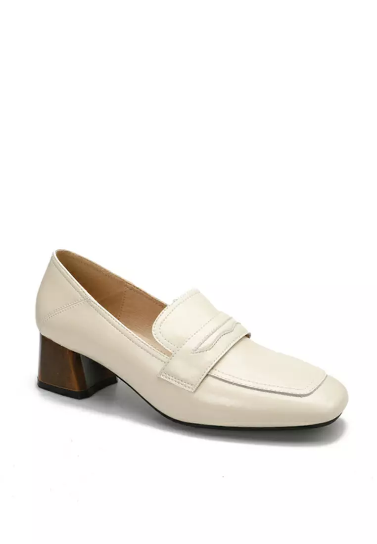 4CM Penny Leather Loafer TE6988-2