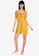 ZALORA BASICS yellow Sweetheart Neckline Mini Dress D6540AAAC50F6BGS_4