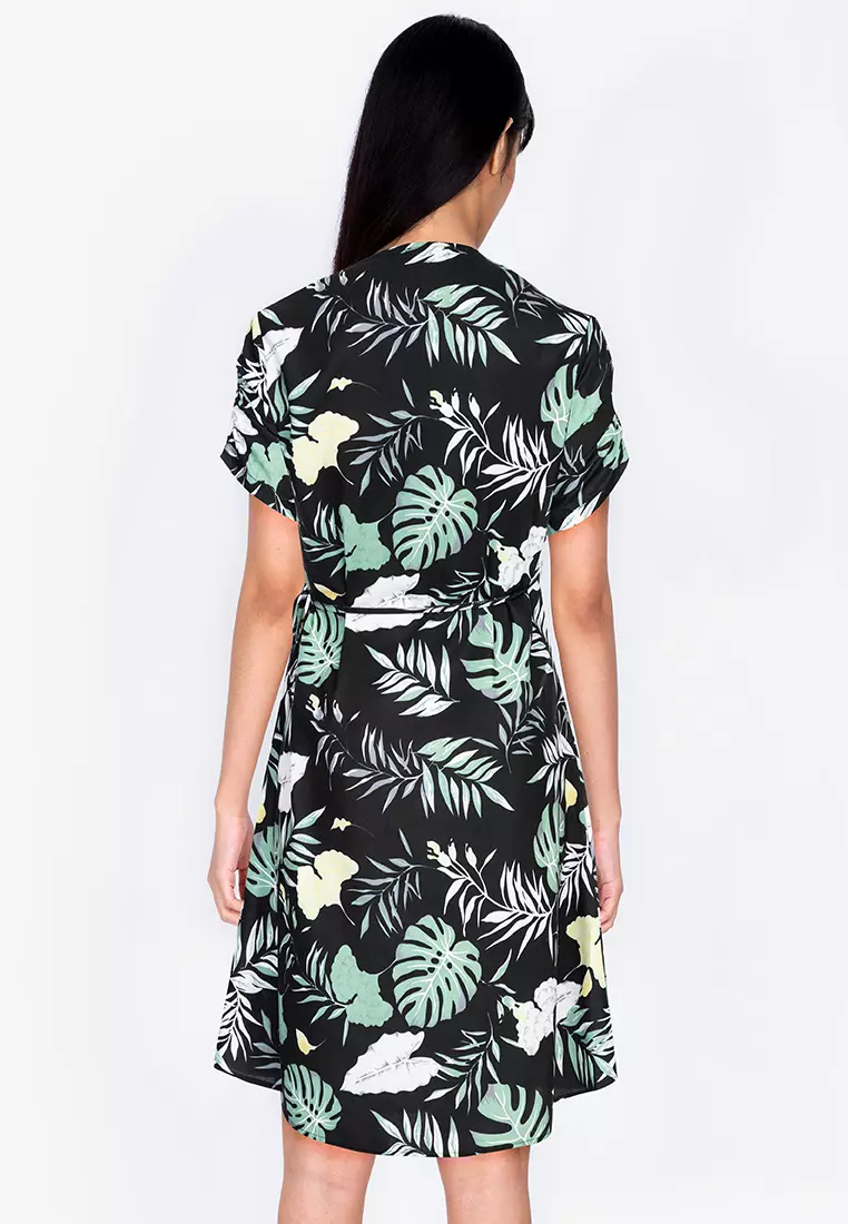 Zalora wrap outlet dress