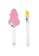 PIP STUDIO HOME white and pink and multi Royal Pip - Cake Server & Cake Knife 1834AHL607ECB1GS_1