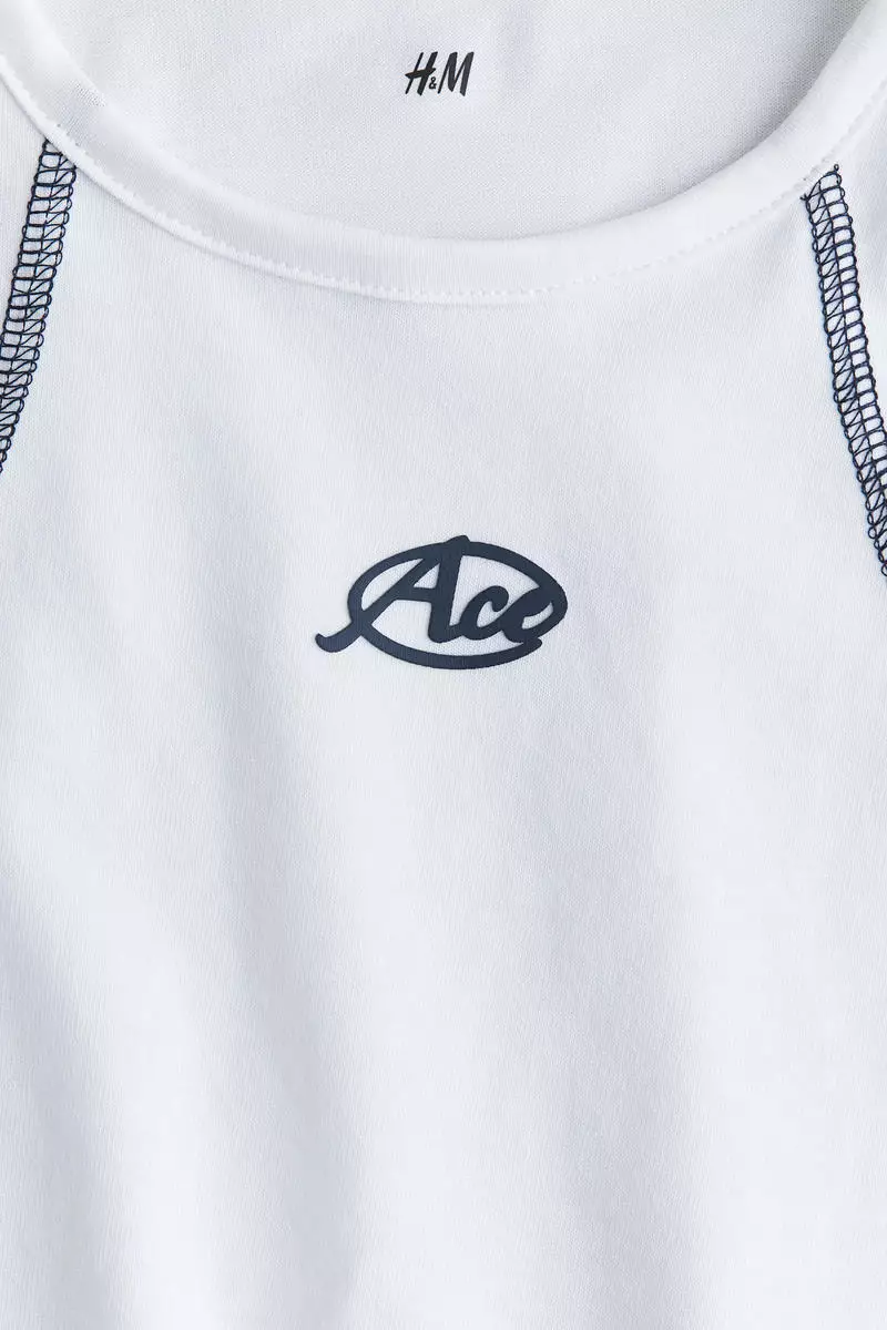 COOLMAX® Flatlock-seam vest top