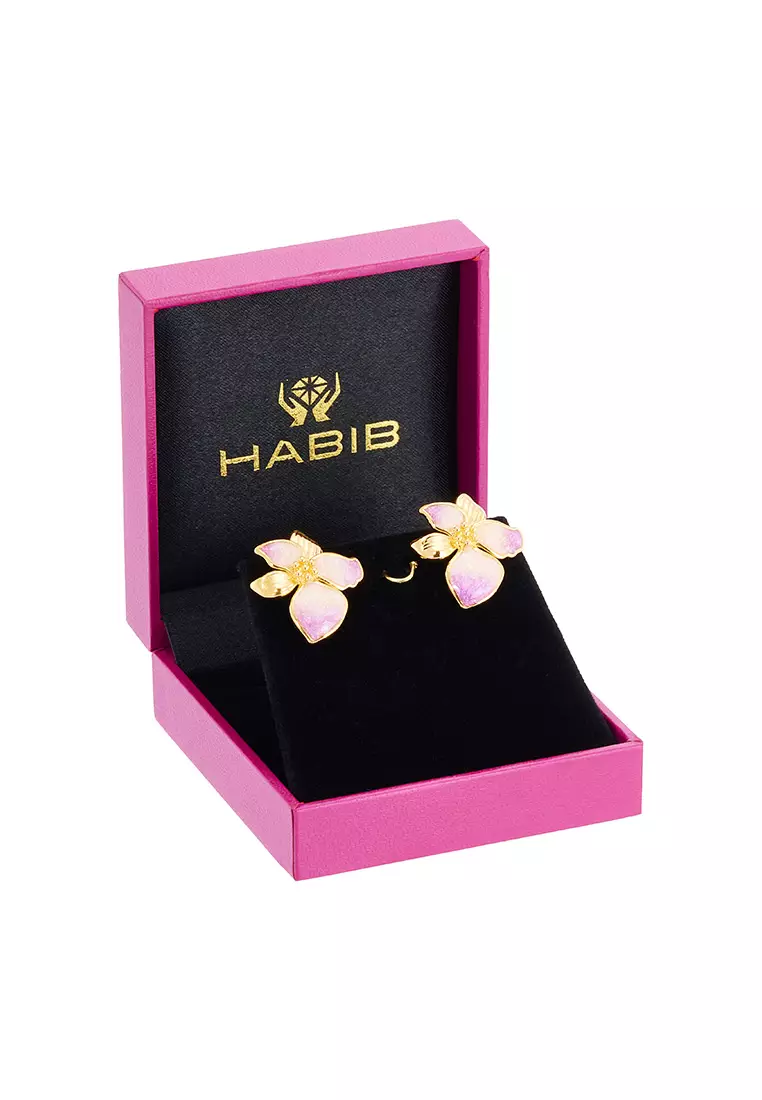 HABIB 999/24K Yellow Gold Earring 9200004Y(E)
