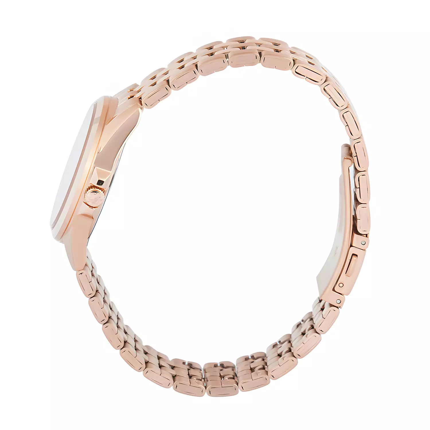 Jam Tangan Analog Wanita - Classic Series - Rosegold Stainless Steel - 8703 LDBRGLN