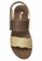 Dr. Kevin gold and brown Dr. Kevin Women Flat Sandals 571-541 -Gold/Brown BE501SHE915C85GS_3