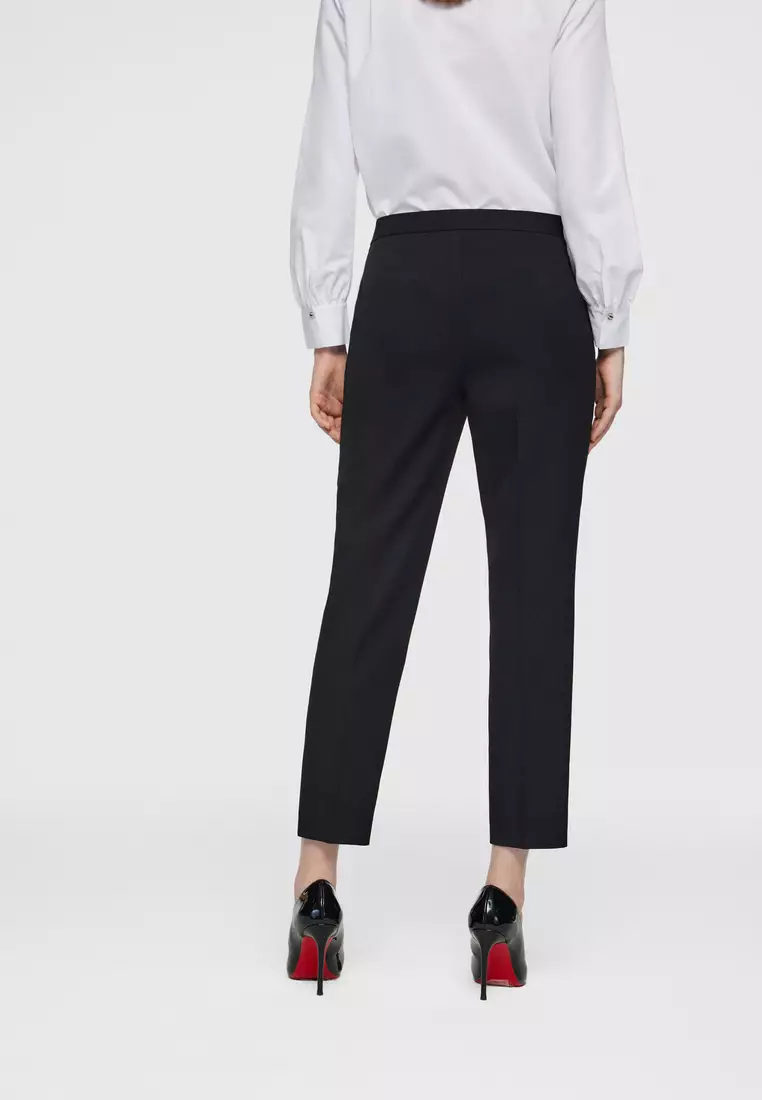 Easy Care Cigarette Suit Pants