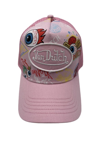 Von Dutch pink Von Dutch Pink Jax  Trucker Cap A94F5ACB0525D7GS_1