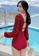 A-IN GIRLS red Sexy Lace Big Backless One-Piece Swimsuit 3F577USFE151EAGS_2