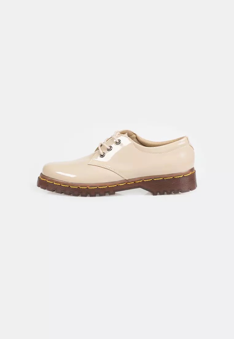 Seis Vidi Sepatu Docmart Wanita Series-CREAM