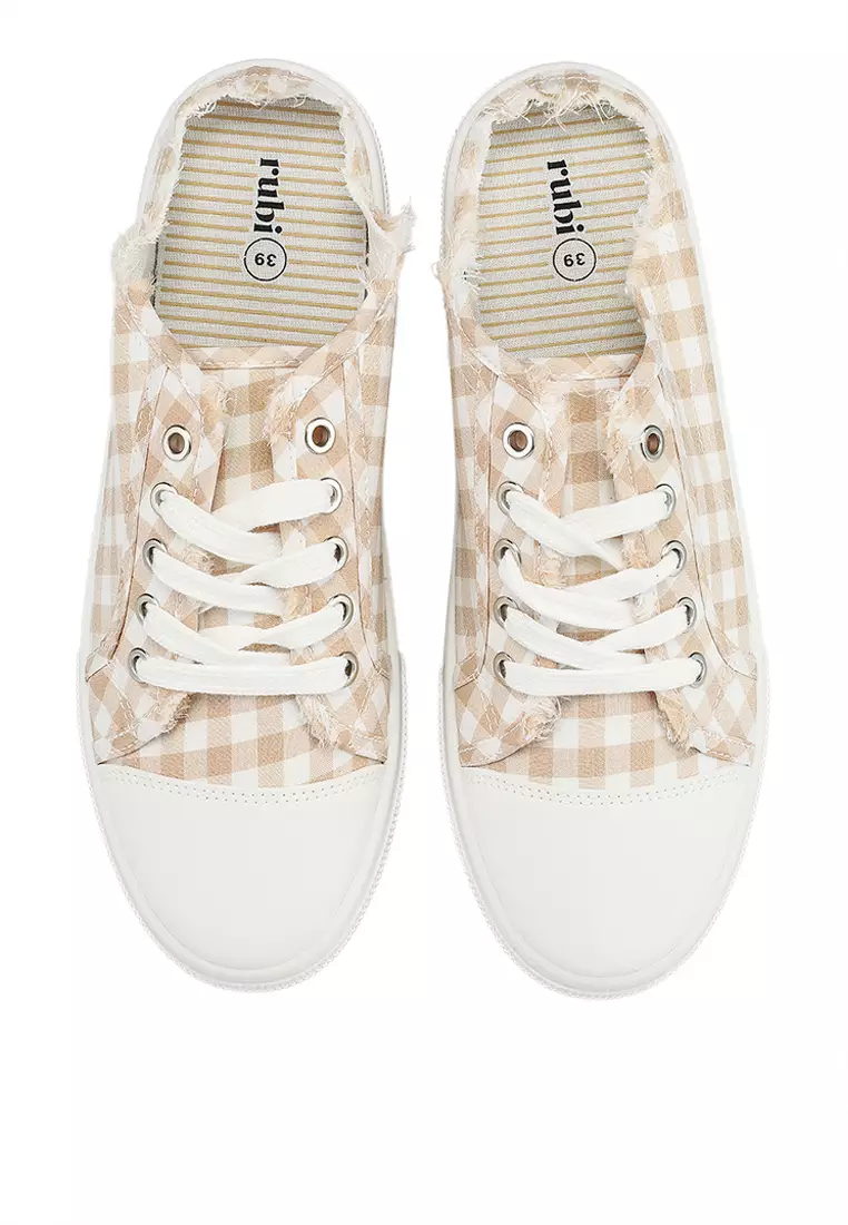 rubi jamie lace up plimsolls
