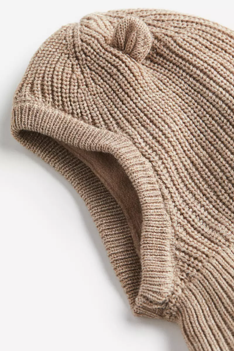 Fleece-lined balaclava