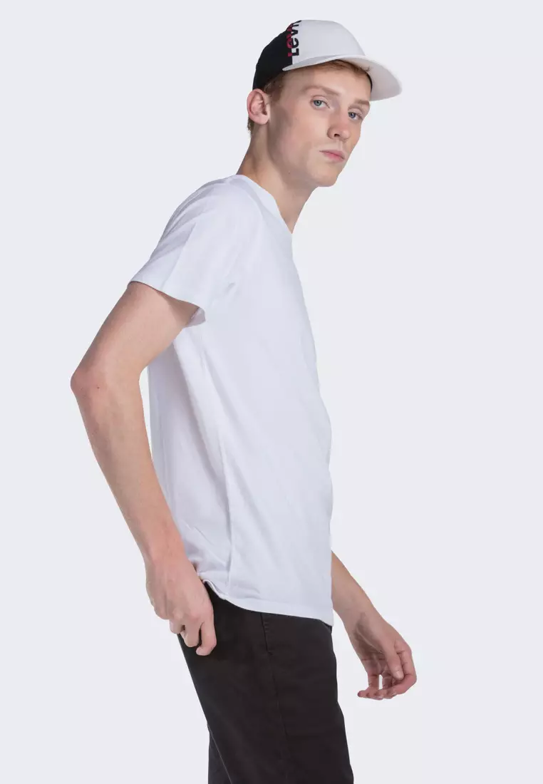 Levi's Ss Original Hm Tee Cotton + Patch White Embroidery (56605-0000)