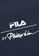 FILA navy FILA x 3.1 Phillip Lim Logo Color Blocks Cotton T-shirt 6A102AA966D1D8GS_4